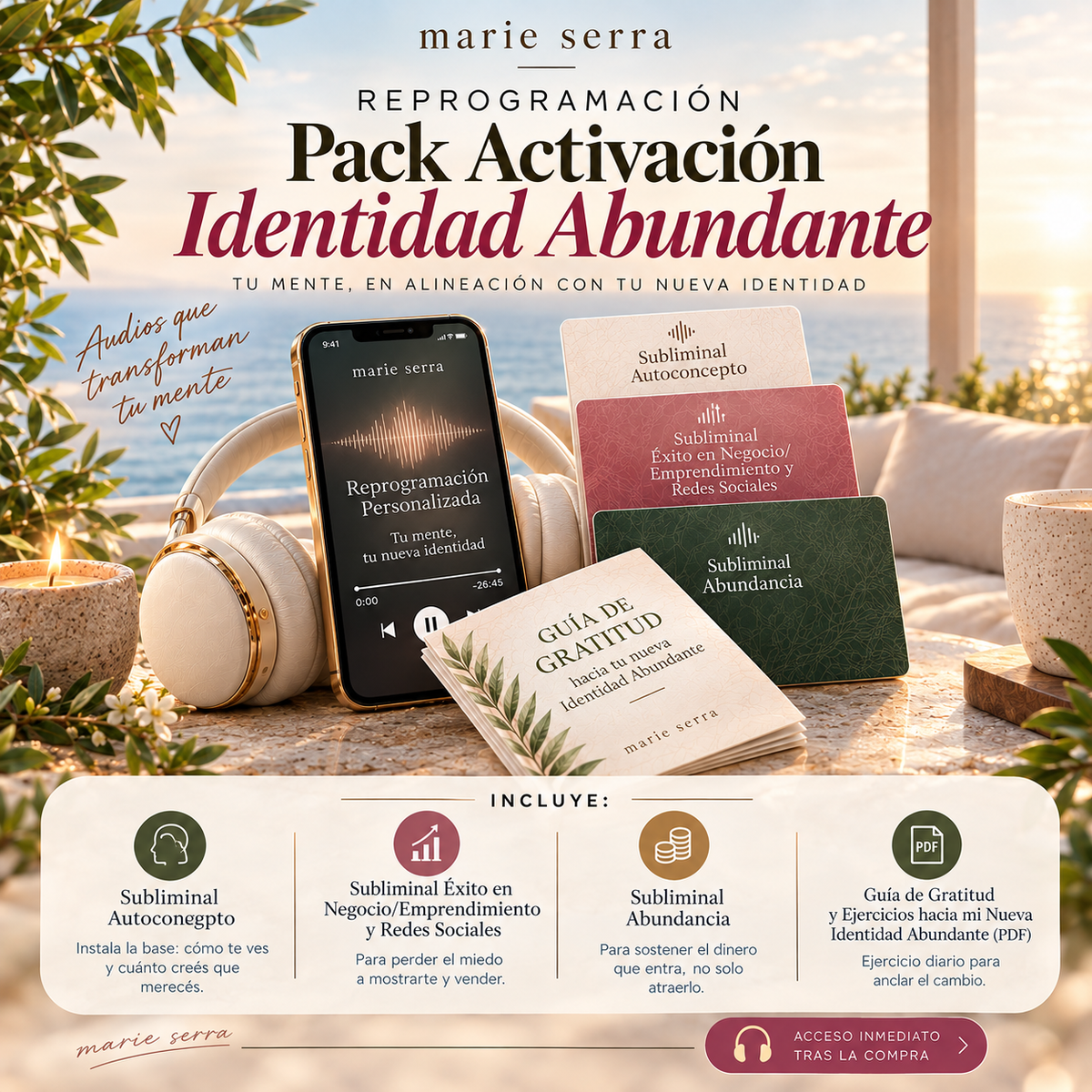 Pack Activación Identidad Abundante